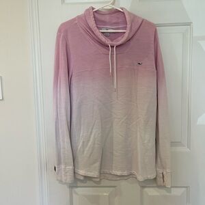 Pink and White Ombre Hoodie VINEYARD VINES